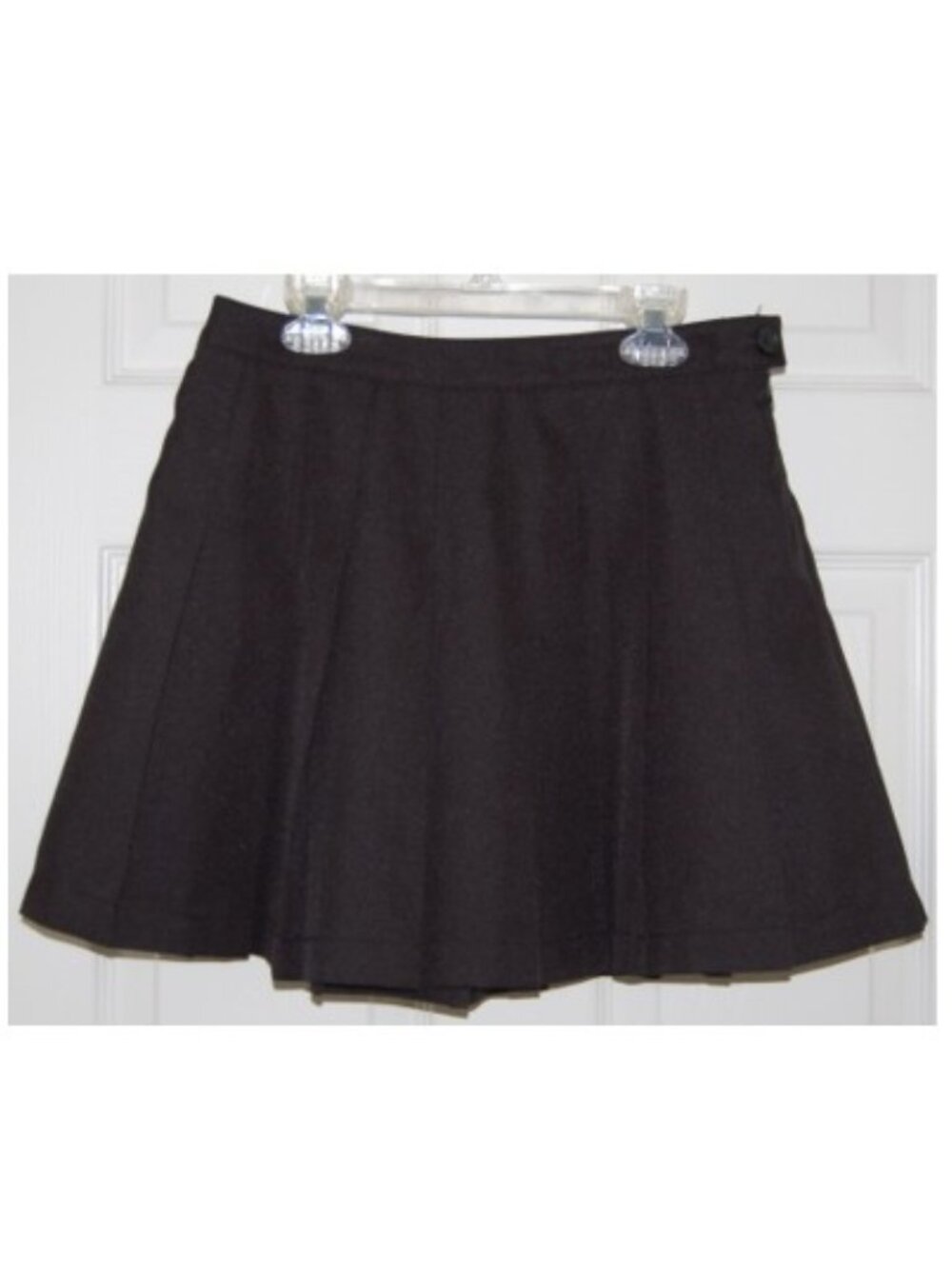 Forever 21 Pleated Black Skirt, Juniors Size M (Waist: 28")